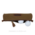 Tourbon ultimate golfing accessory custom made canvas holder golf ball bag